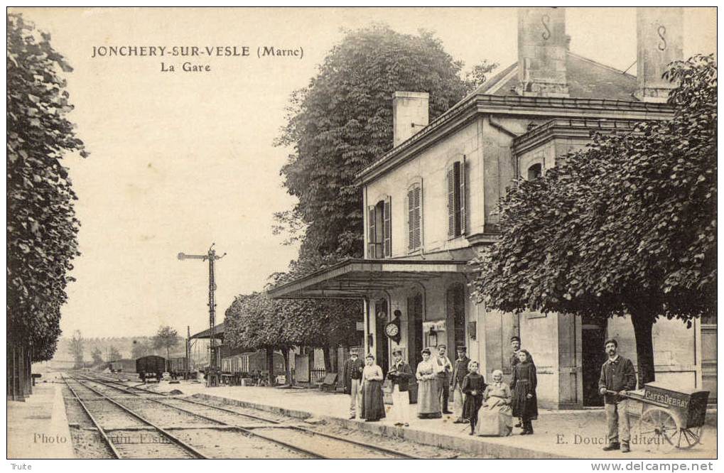 JONCHERY-SUR-VESLE LA GARE - Jonchery-sur-Vesle