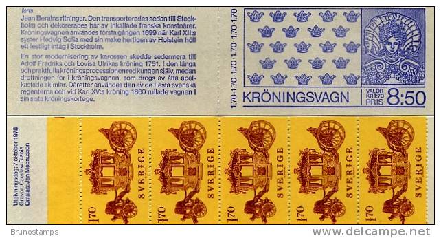 SWEDEN/SVERIGE - 1978  COACH  BOOKLET  MINT NH - 1951-80
