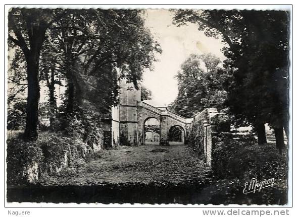 51 MONTMIRAIL  -  LES FOSSES DU CHATEAU -  CPM ANNEE 1950/60 - Montmirail