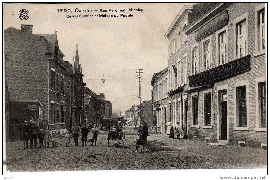 OUGREE - RUE FERDINAND NICOLAY (BELLE ANIMATION) - F967 - Seraing