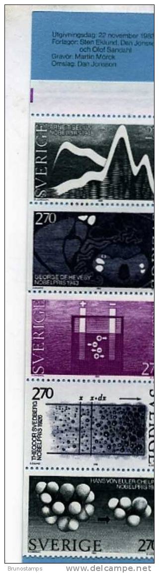 SWEDEN/SVERIGE - 1983 NOBEL PRIZE  BOOKLET  MINT NH - 1981-..