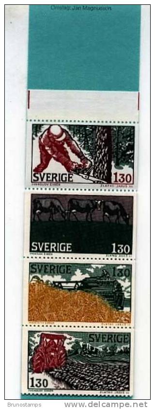 SWEDEN/SVERIGE - 1979  AGRICOLTURE  BOOKLET  MINT NH - 1951-80