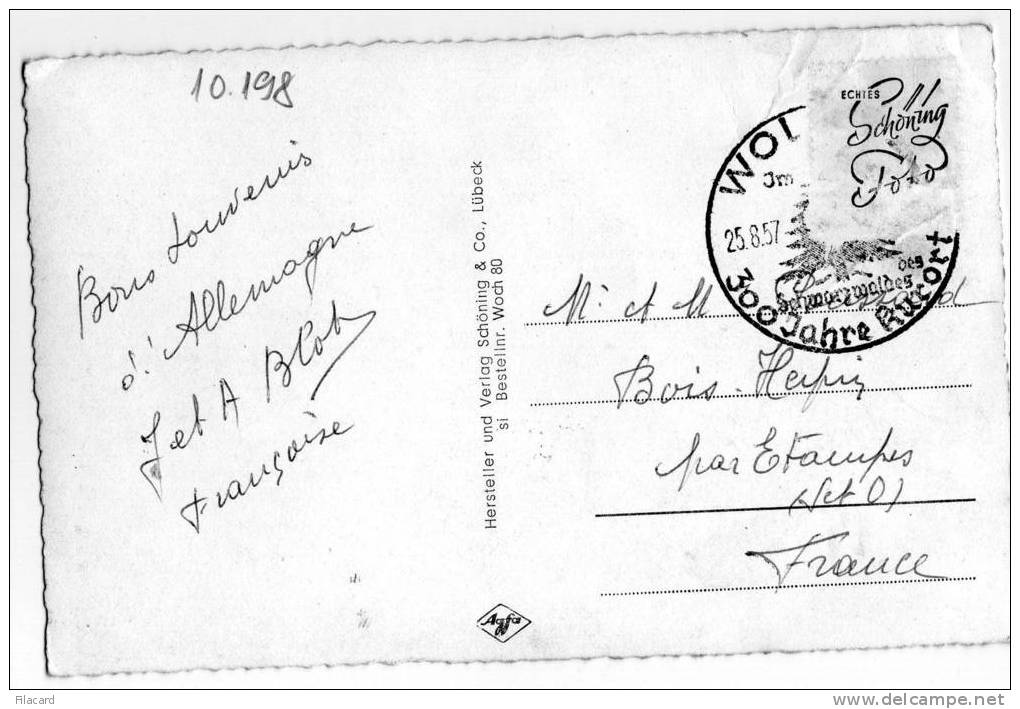 10198     Germania  Wolfach  Im Herzen Des Schwarzwaldes  VGSB  1957 - Wolfach