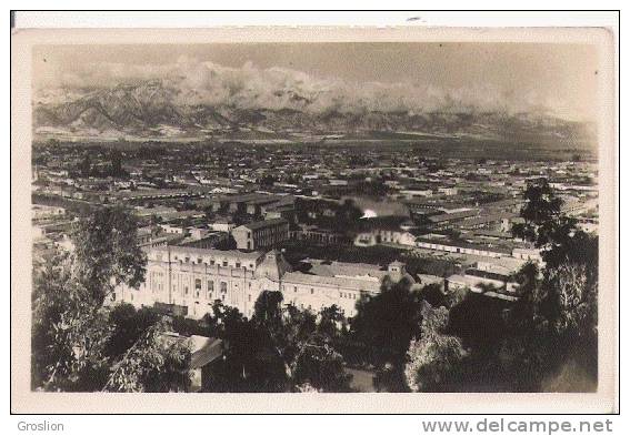 SANTIAGO DE CHILE PANORAMA (CARTE PHOTO) - Chili