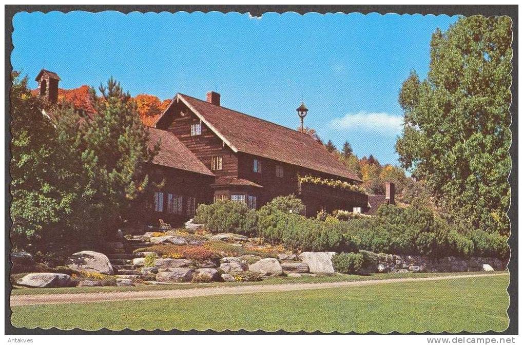 USA Postcard Trapp Family Lodge, Stowe, Vermont - Andere & Zonder Classificatie