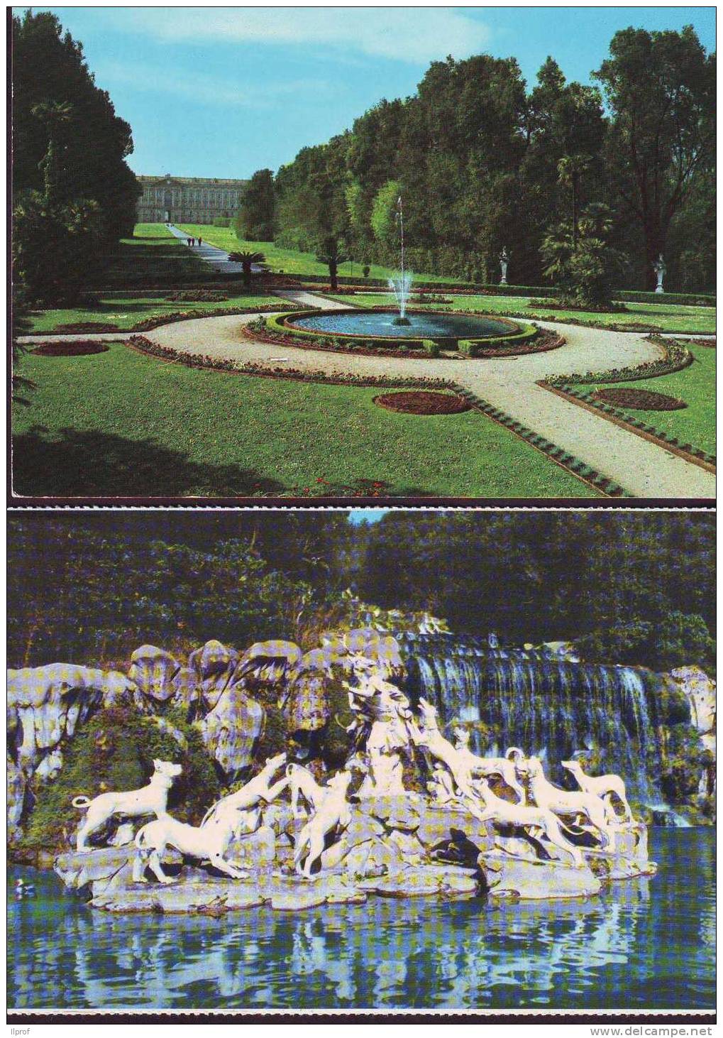 Offerta, 5 Cartoline Del Parco Della Reggia Di Caserta - Caserta