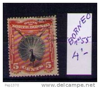 BORNEO DEL NORTE 1894 - YVERT Nº 55 - Noord Borneo (...-1963)