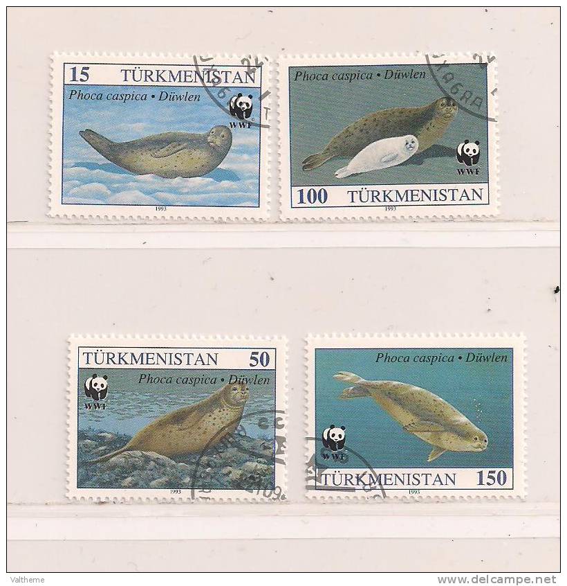 TURKMENISTAN     ( ASTUK - 1  )    1993   N° YVERT ET TELLIER     N° 40/43 - Turkmenistan