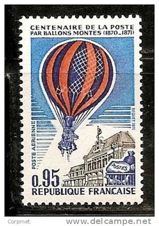 FRANCE - 1971 Ballons Montés  - Yvert # A 45  - ** MINT NH - 1960-.... Postfris