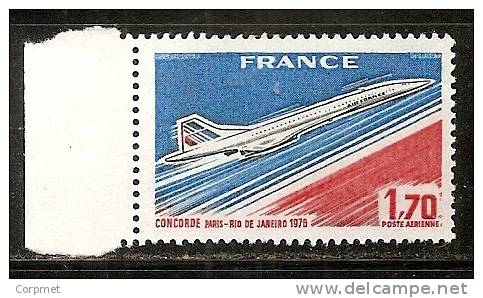 FRANCE - 1973  Concorde  - Yvert # A 49  - ** MINT NH - 1960-.... Mint/hinged