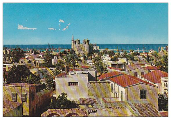 Panorama Of The Old Town, Famagusta, Cyprus, 1950-1970s - Chypre