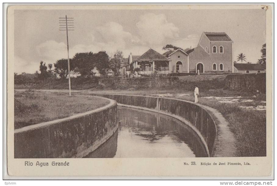 Sao Tomé-et-Principe - Rio Agua Grande - Santo Tomé Y Príncipe