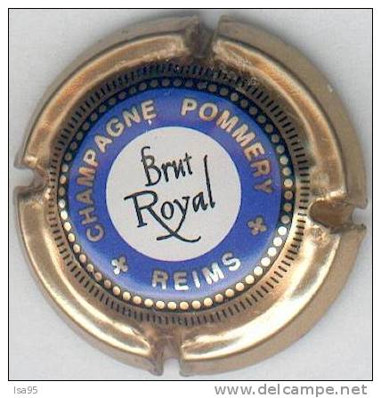 CAPSULE-CHAMPAGNE POMMERY N°81 BRUT ROYAL - Pomméry