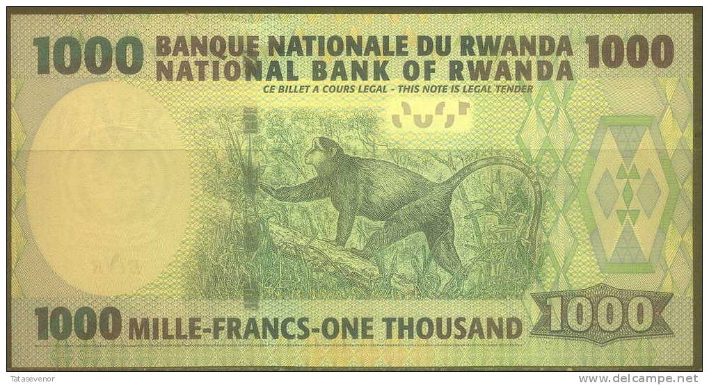 Rwanda 1000 Francs Note, P31, UNC - Rwanda