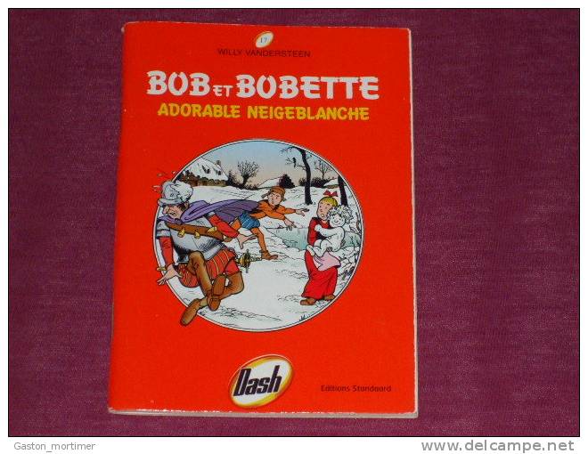 Bd Publicitaire - Willy Vandersteen - Bob Et Bobette - Mini-album - Dash - Nr 17 - Bob Et Bobette