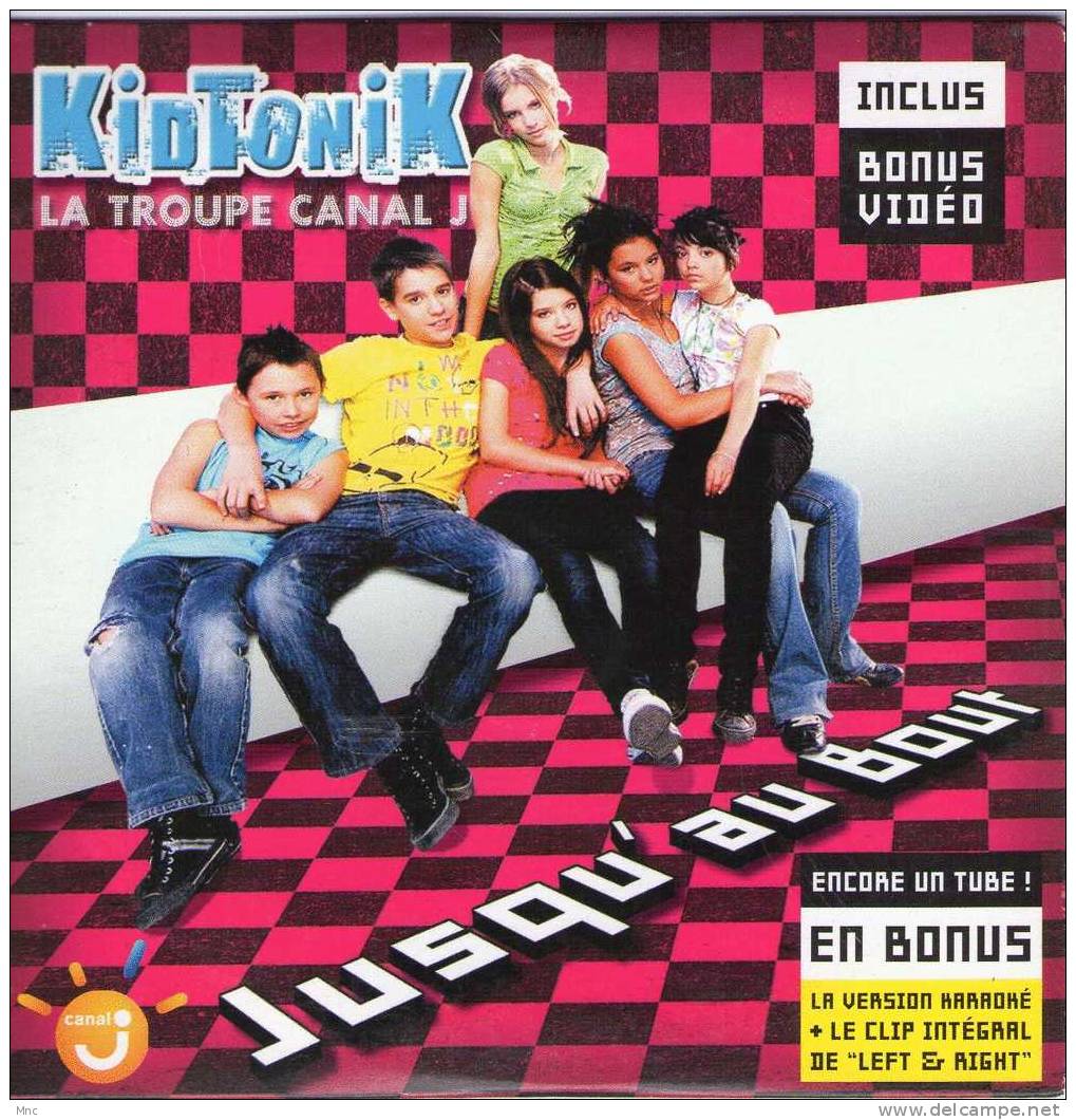 CD 2 Titres KIDTONIK "Jusqu'au Bout" - Children