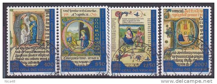 Vaticano 1995 "Verso L'Anno Santo Del 2000" S263  4 Val Serie Completa - Used Stamps