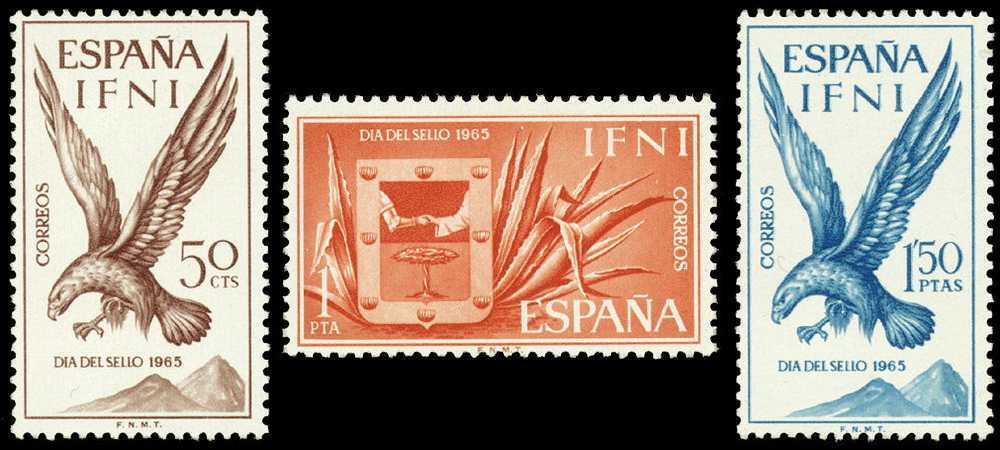 Ifni 215/17 ** Aguila. Escudo. 1965 - Ifni