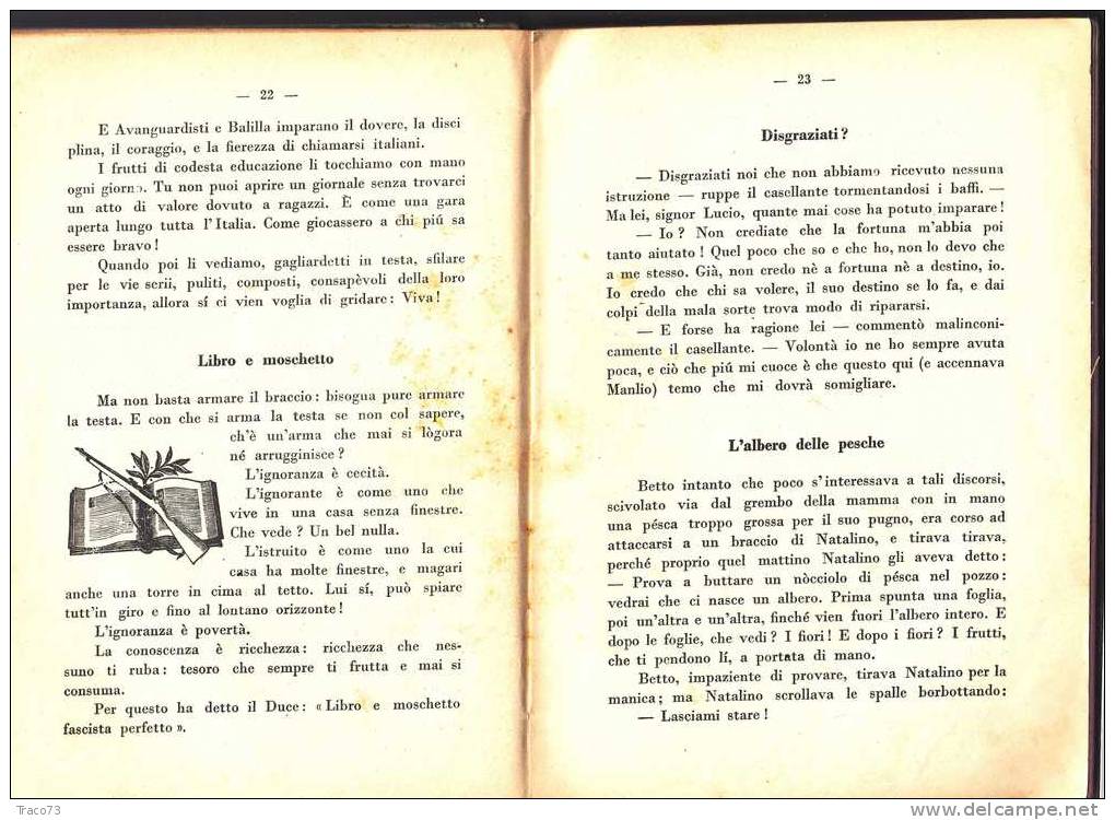PALERMO 1930  /   IL LIBRO DELLA  IV CLASSE  ELEMENTARE - Casa Editrice REMO SANDRON - Altri & Non Classificati