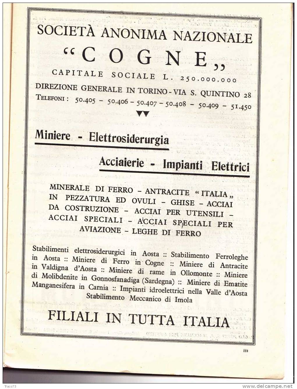 ROMA  31 Dicembre 1940  /  Bollettino d'informazioni Corporative - Volume LXXIV