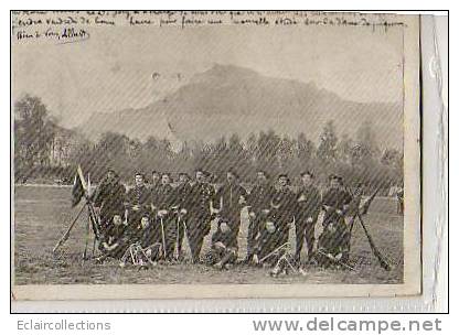 Chasseurs Alpins..14 Eme Bataillon Colonel Blazier...  Capitaine Pascal - Regimente