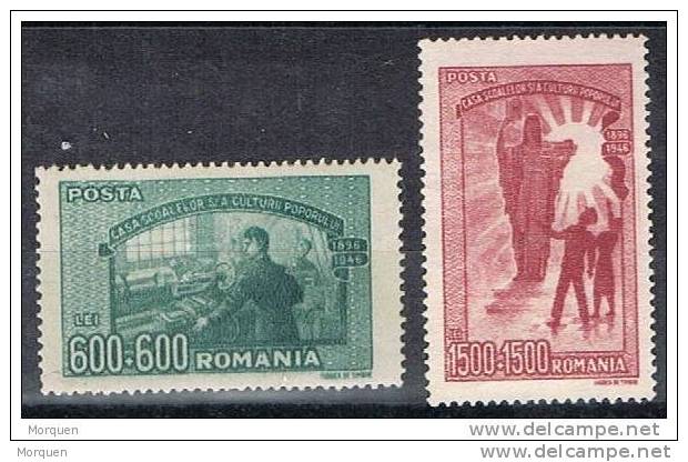 Lote 6 Sellos Rumania  Num 949-51, 1048, 1285, 1535, 1726  º - Used Stamps