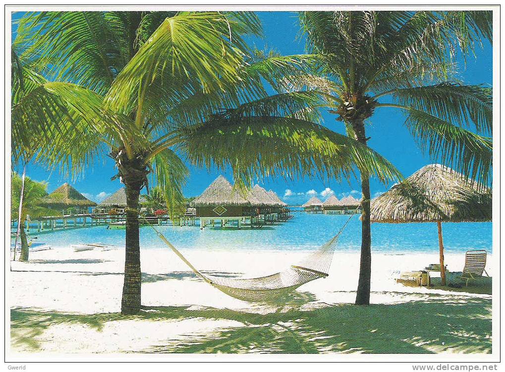 CARTE POSTALE - INVITATION A LA SIESTE - Polinesia Francese