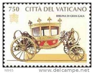 CITTA´ DEL VATICANO - VATIKAN STATE - ANNO 1997 - CARROZZE - ** MNH - Neufs