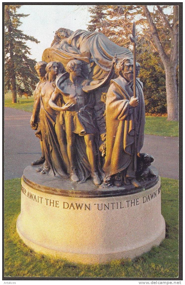 USA Postcard White Chapel,"Until The Down", Michigan - Andere & Zonder Classificatie