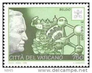 CITTA´ DEL VATICANO - VATIKAN STATE - GIOVANNI PAOLO II - ANNO 1996 - VIAGGI DEL PAPA  - NUOVI ** MNH - Unused Stamps