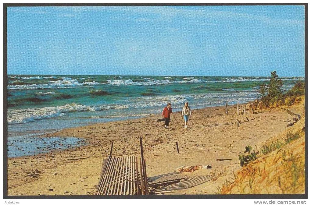 USA Postcard Michigan City, Indiana - Sonstige & Ohne Zuordnung