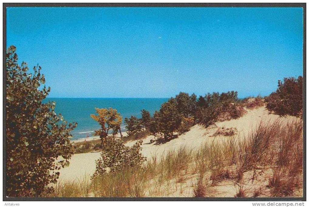 USA Postcard Michigan City, Indiana - Sonstige & Ohne Zuordnung