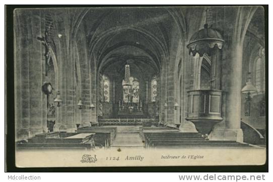 45 AMILLY / Intérieur De L'église / - Amilly