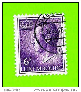 Timbre Oblitéré Used Stamp Selo Carimbado 6F LUXEMBOURG - Sonstige & Ohne Zuordnung