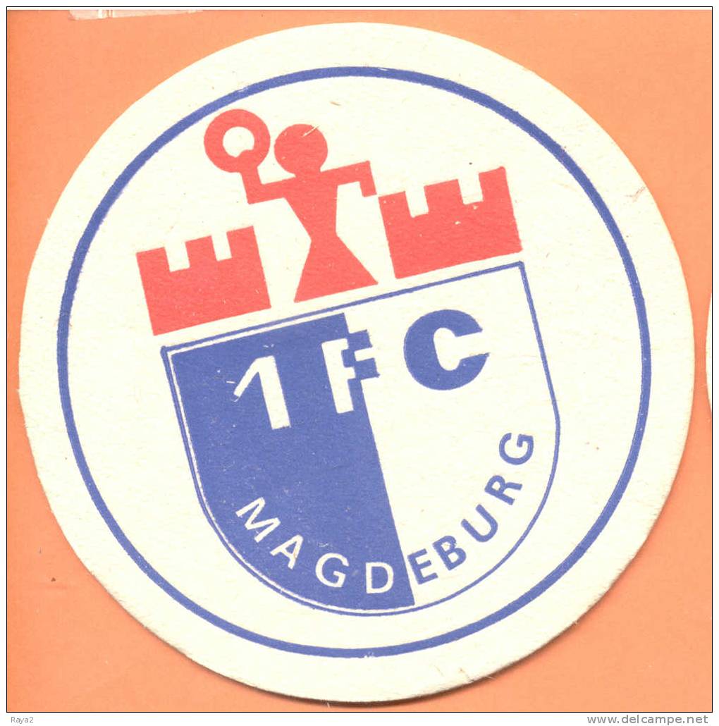 4063 DDR Fussball 1 FC Magdeburg - Sous-bocks