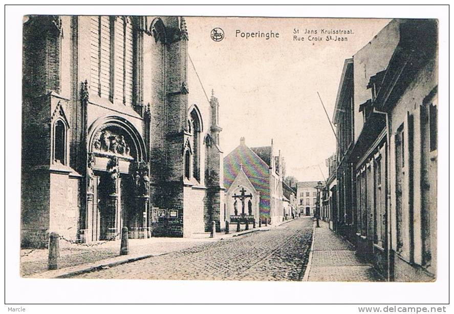 Poperinge - Poperinghe St. Jans Kruisstraat - Rue Croix St. Jean - Poperinge