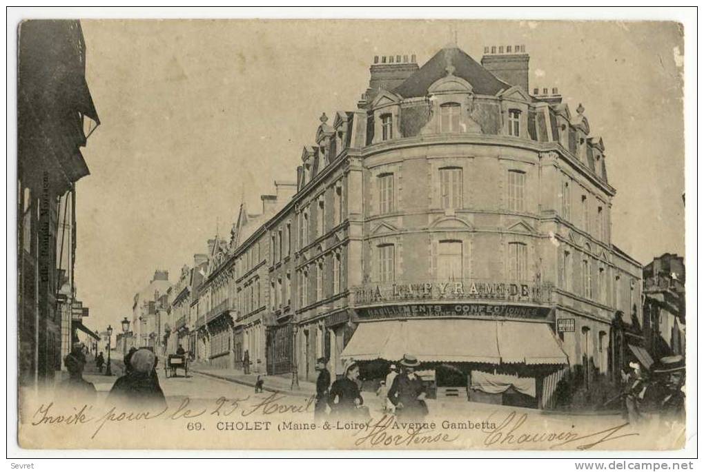 CHOLET. - Avenue Gambetta - Cholet