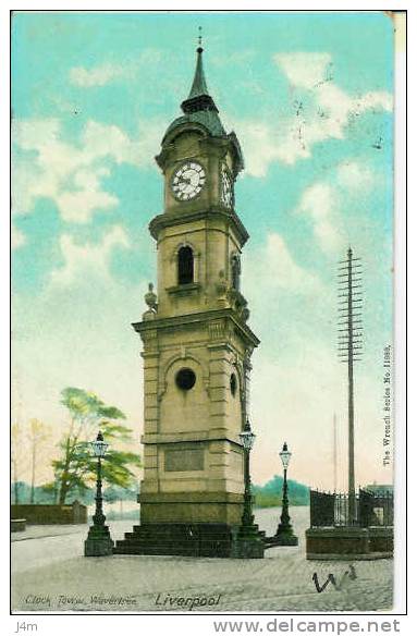 ROYAUME UNI...Clock Tower Waveriree. LIVERPOOL - Liverpool