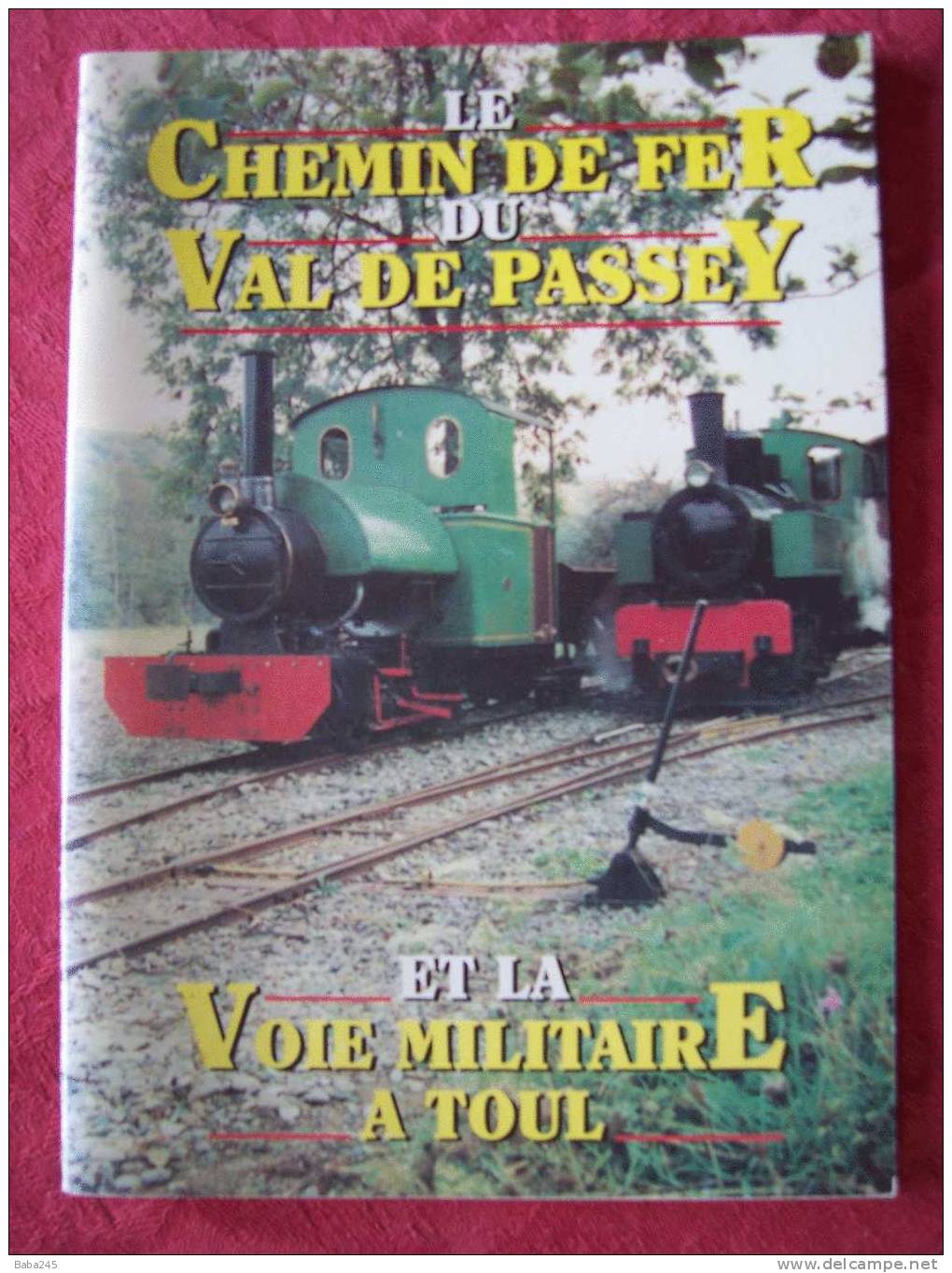 CHEMIN DE FER DU VAL DE PASSY ET LA VOIE MILITAIRE A TOUL - Trenes