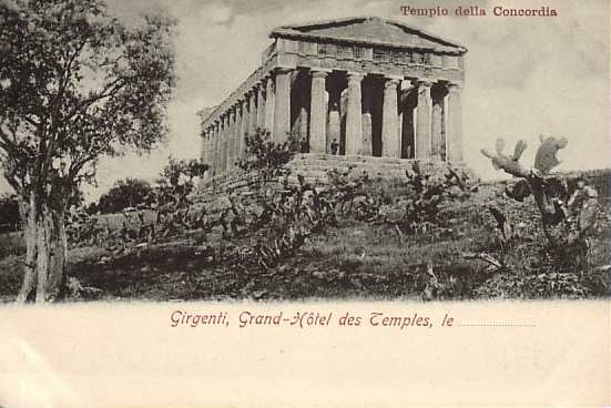 GIRGENTI GRAND HOTEL DES TEMPLES LE ...  TEMPIO DELLA CONCORDIA - Andere & Zonder Classificatie