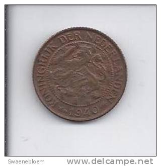 Munten - Nederland - 1 Cent  Van 1940 - Koningrijk Der Nederlanden - - 1 Cent