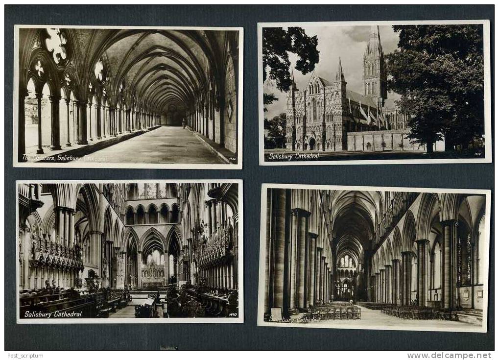 Royaume-Uni - Salisbury Cathedral - 5 Cartes - Salisbury