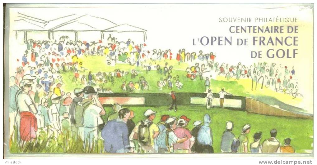 FRANCE BLOC Souvenir 2007 Open De Golf ** (dans Son étui Jamais Ouvert) - Souvenir Blocks & Sheetlets