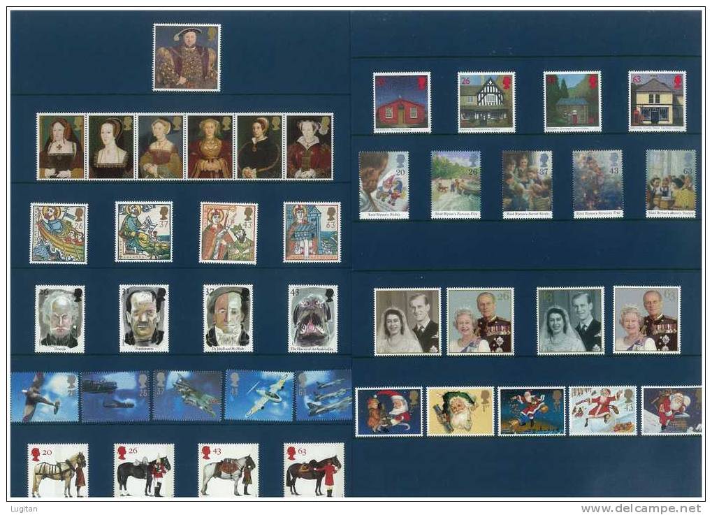 Filatelia - FOLDER - ANNATA 1997  - ROYAL YEARPACK - TUTTE EMISSIONI NUOVE  - MNH - Unused Stamps