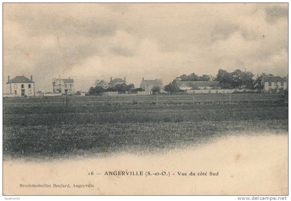 CPA (91) ANGERVILLE  / Vue Du Côté Sud - Angerville