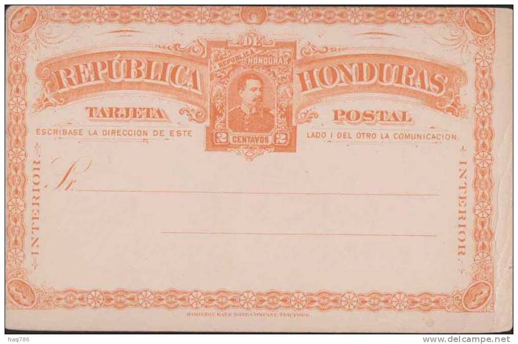 Postal Stationery Card, Carte Postale, Mint, Honduras Condition As Per The Scan - Honduras