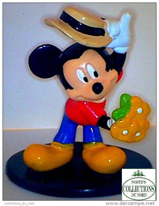 Mickey Mouse With Flowers Disney/ Figurine Fleurs - Disney