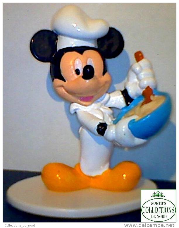 Mickey Mouse Cook Disney / Figurine Cuisinnier - Disney