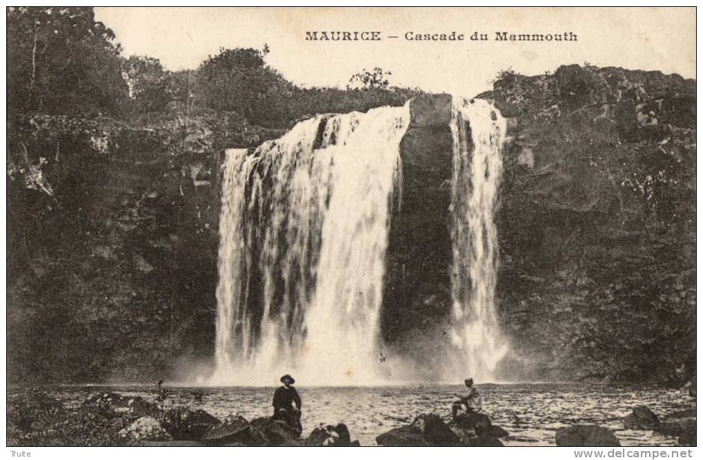 ILE MAURICE MAURICE CASCADE DU MAMMOUTH ANIMEE - Mauritius