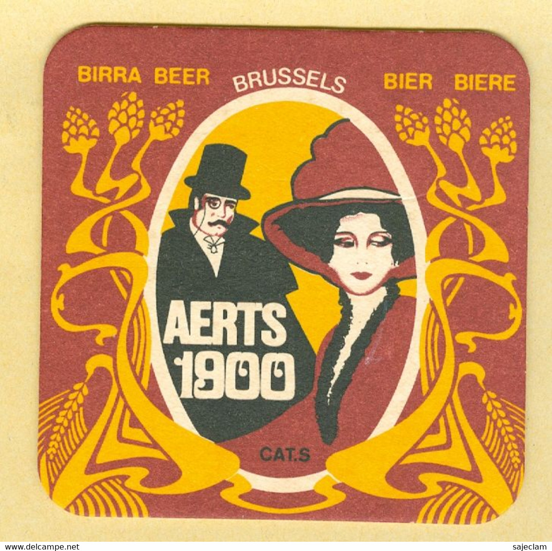 1 S/b Bière Brussels (Aerts1900) - Sous-bocks